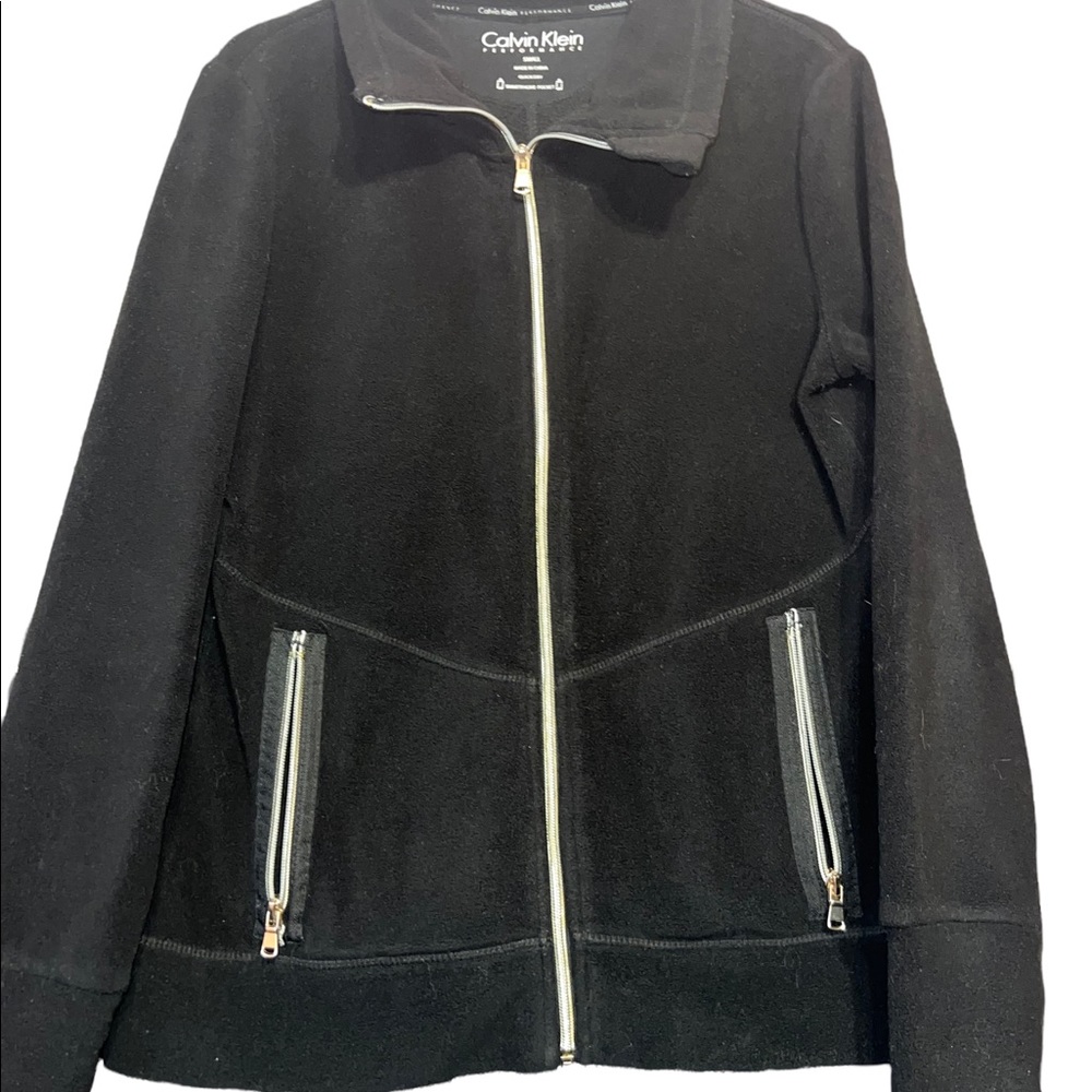 Calvin Klein fleece with smart phone pocket….